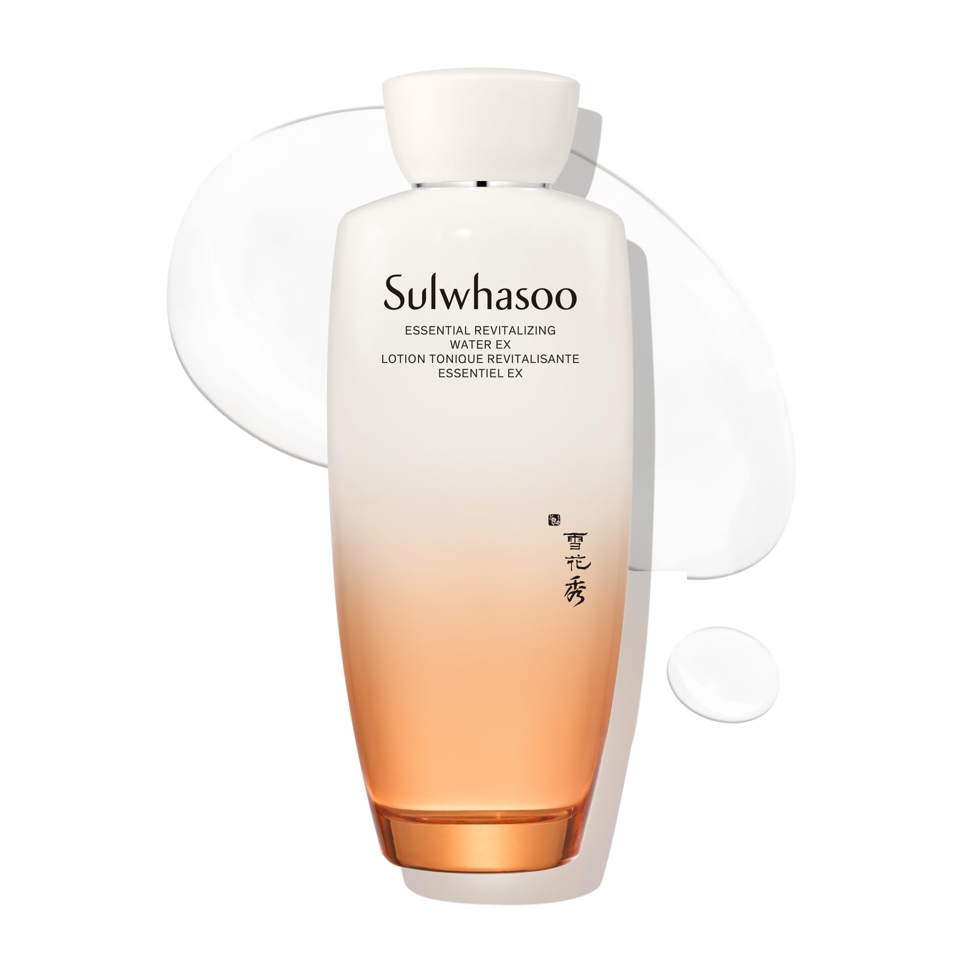 SulwhasooEssential Revitalizing Water EX - A quick-absorbing, watery gel toner that deeply hydrates and visibly revitalizes for radiant, youthful-looking skin