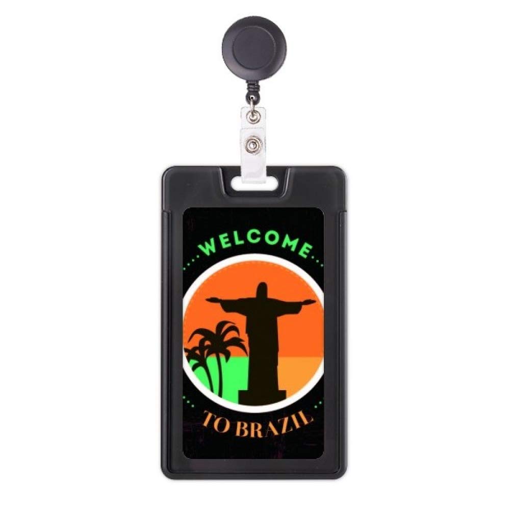 Funda retráctil para tarjetas: no pierdas tus pases, estilo Corcovado Brasil 5