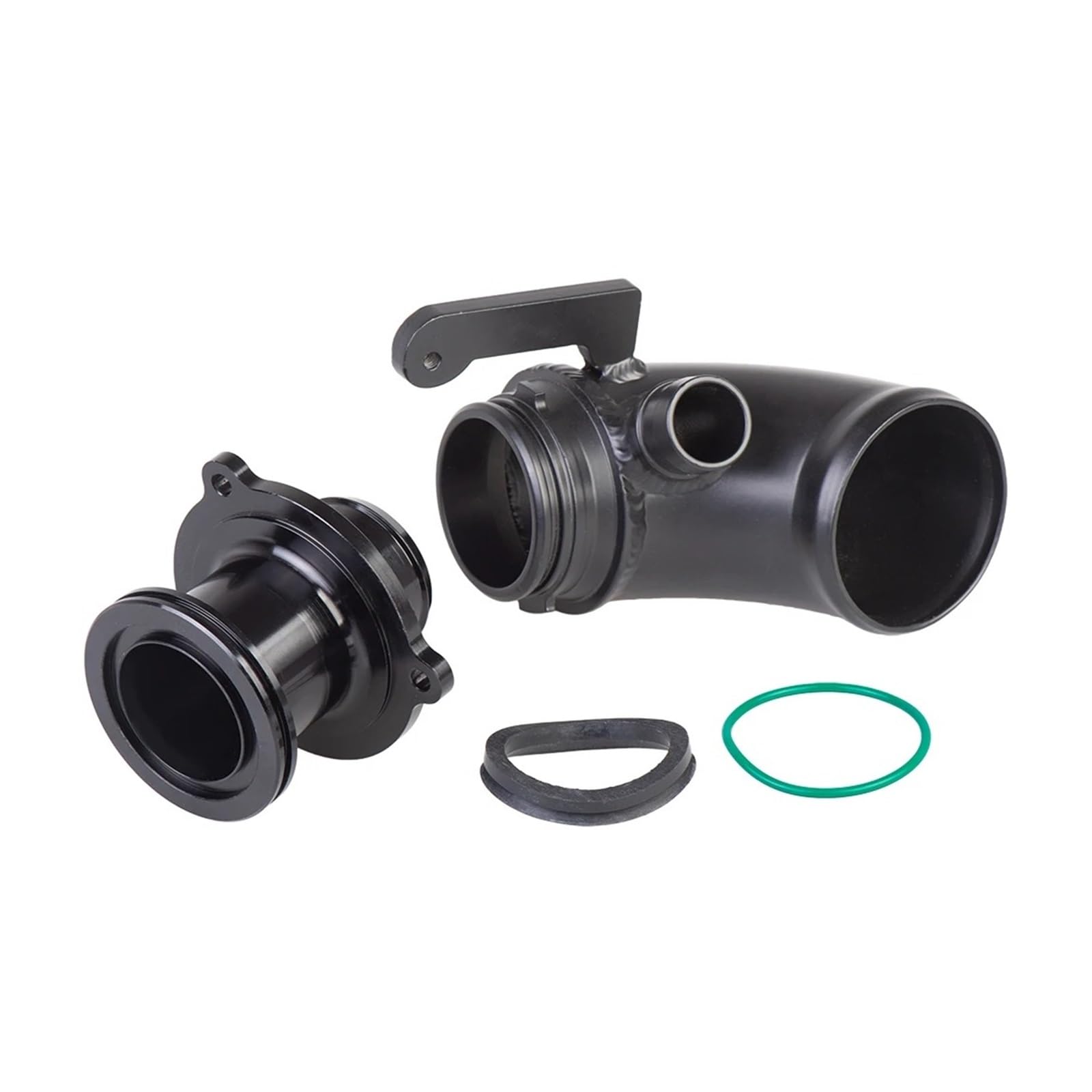 for VW for Golf MK7 R for 2015+ for V8 MK3 A3 S3 for TT EA888 3gen Turbo Inlet Elbow Muffler Delete with Silicone Intake Hose EGR Valve Exaust Gas Recirculation Valve