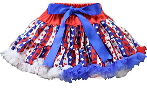 Vestido RWB Pettiskirt de barras y estrellas el regalo ideal para niñas