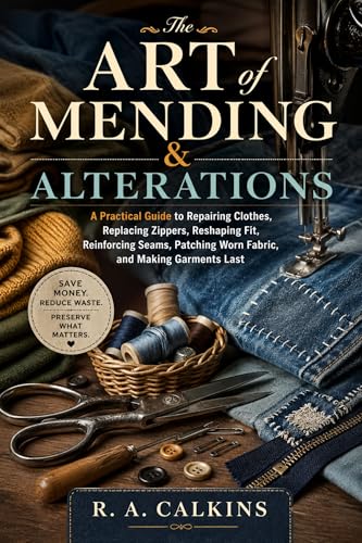 The Art of Mending & Alterations: A Practical Guide to Repairing Clothes, Replacing Zippers,...
