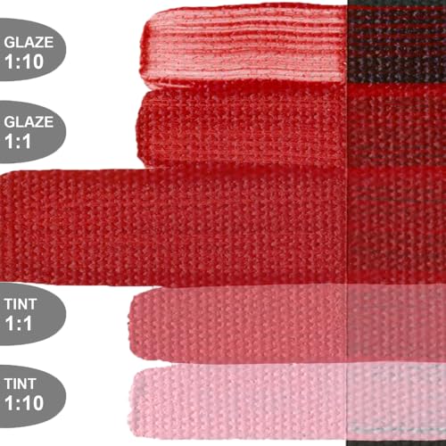 Cadmium Red Dark Golden Open 236ml pigments purs - 5