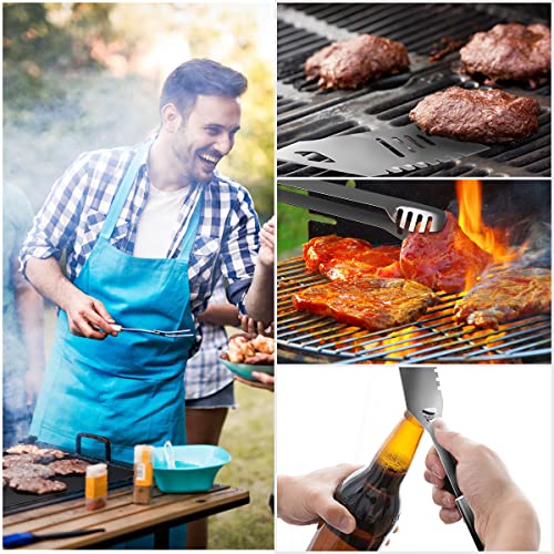 Set de Parrilla BBQ 18 Piezas Acero Inoxidable con Estuche miniatura 7
