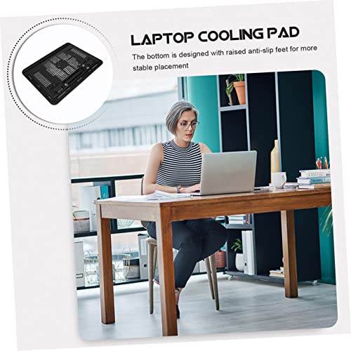 Base refrigerante para laptop LABRIMP ultra delgada con ventilador silencioso miniatura 5