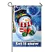 Garden Flag Winter Double Sided / Let It Snow Decorative House Flags Christmas Holiday Small & Large Available 12 ×18 inches