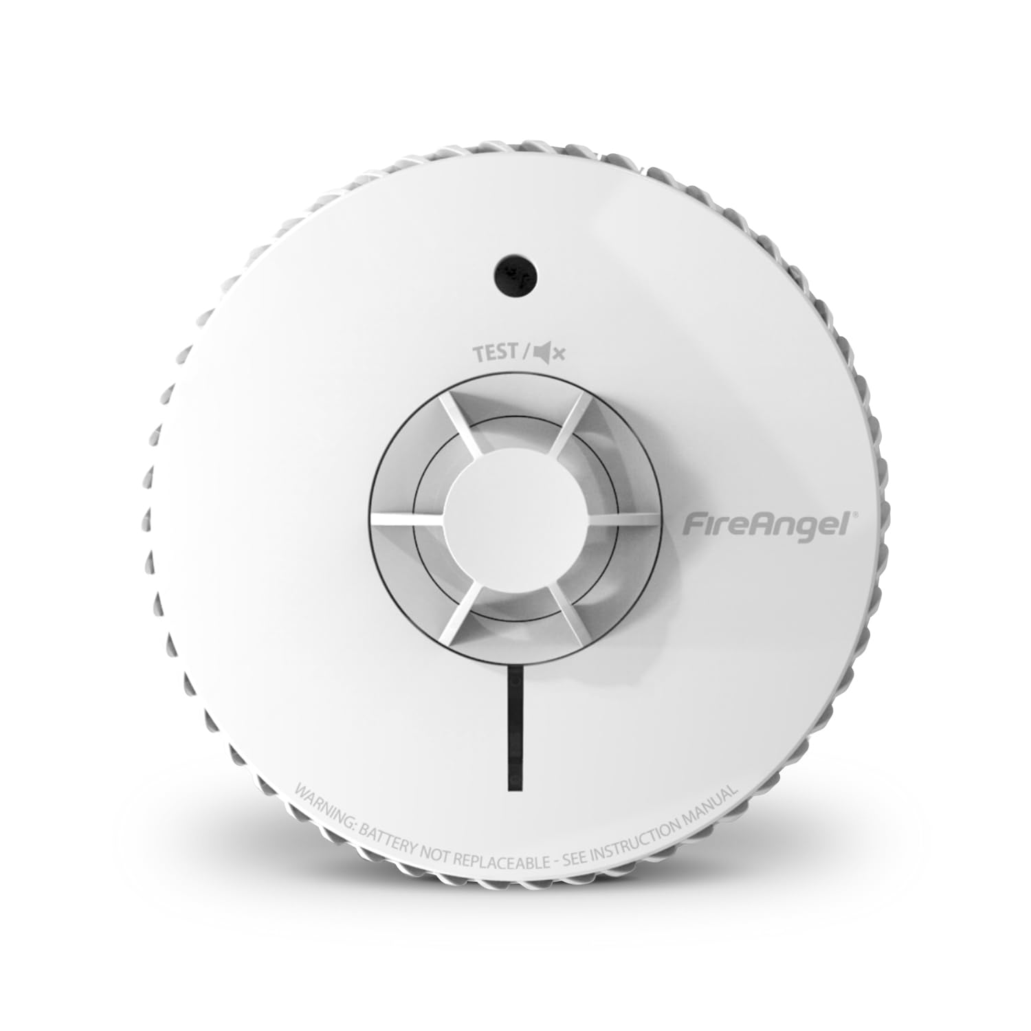 FireAngel Kitchen Heat Detector with Replaceable 5 Year Battery FA6215-INT Heat Alarm for Kitchen, Home, Caravan, Attic, Garage, Replacement for HT-630 Heat Detector, White