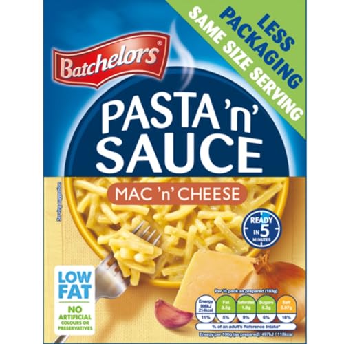 Batchelors Pasta n Sauce Mac n Cheese Flavour Instant Snack 99 g Packet (Pack of 1)