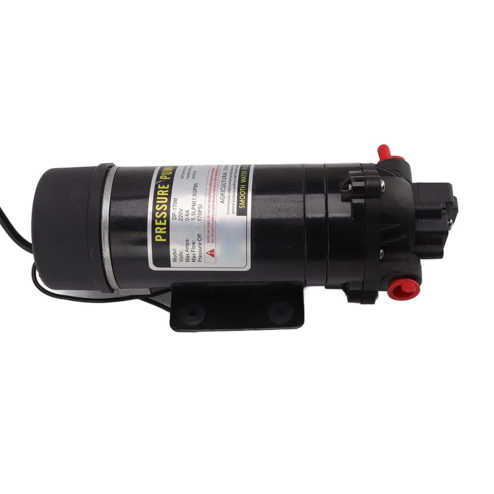 Fdit Bomba de Diafragma 170 PSI Rosca Interna G3,8 de Plástico para Riego