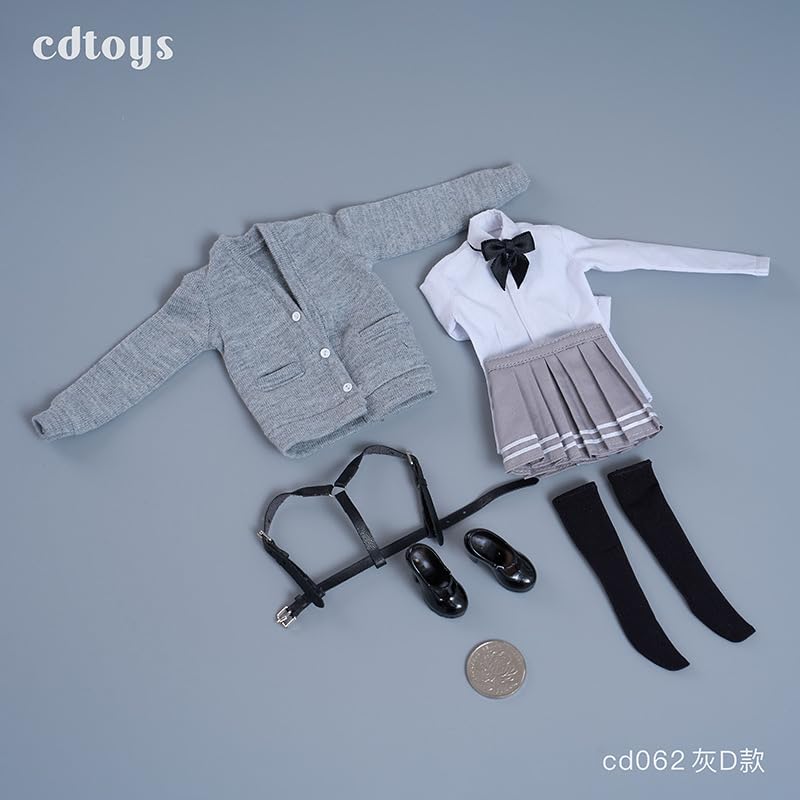 Amazon.co.jp: cdtoys 1/6 フィギュア 女子高生学生服 JK服