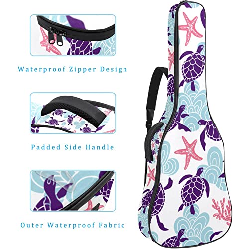Hondank Housse de protection épaisse en éponge imperméable pour guitare acoustique, électrique, basse, guitare classique… - Les Beatles, Paul McCartney, John Lennon, RIngo Starr, George Harrison Hondank Housse de protection épaisse en éponge imperméable pour guitare acoustique, électrique, basse, guitare classique… – Image 5