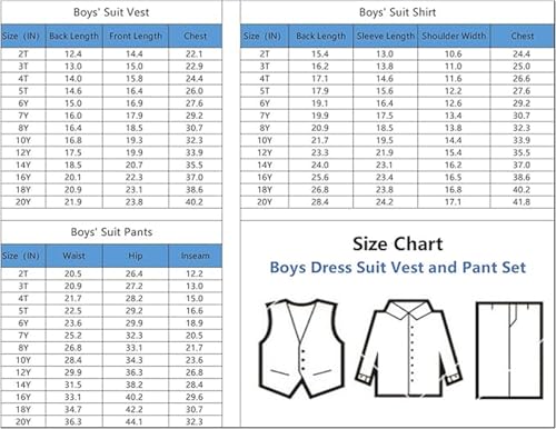 Image of Baby Boy Formal Suit for Toddler Infant Tuxedo Dress Suits | Little Gentleman, Wedding Ring Bearer Outfit, Vest Pants Long-Sleeve Shirt Tie, Birthday Party Christmas Prom, Classic