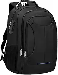 Mochila masculina Notebook Reforçada Anti Furto Semi Impermeável Escolar Faculdade Trabalho Viagem Resistente Executiva Cabo De Aço Saída Usb SAÍDA Fone DE OUVIDO