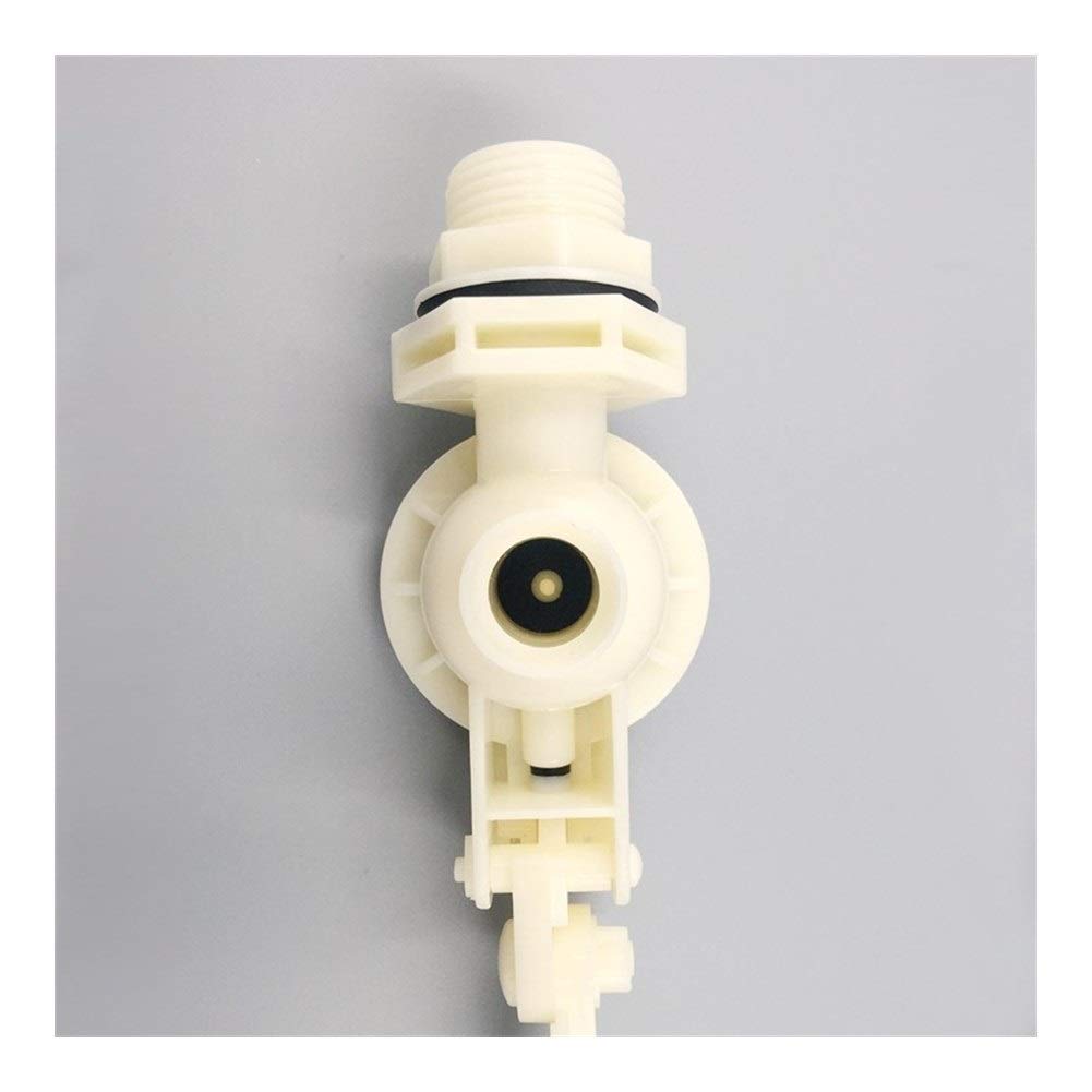 Control del Nivel de Agua líquida DN15 DN20 1/2 3/4 Pulgada DN25 1 Pulgadas BSPT Hilo Flotador de plástico válvula de Bola de Piscina del Tanque de flotación Ajustable Válvula YIJIAN (Size : DN15)
