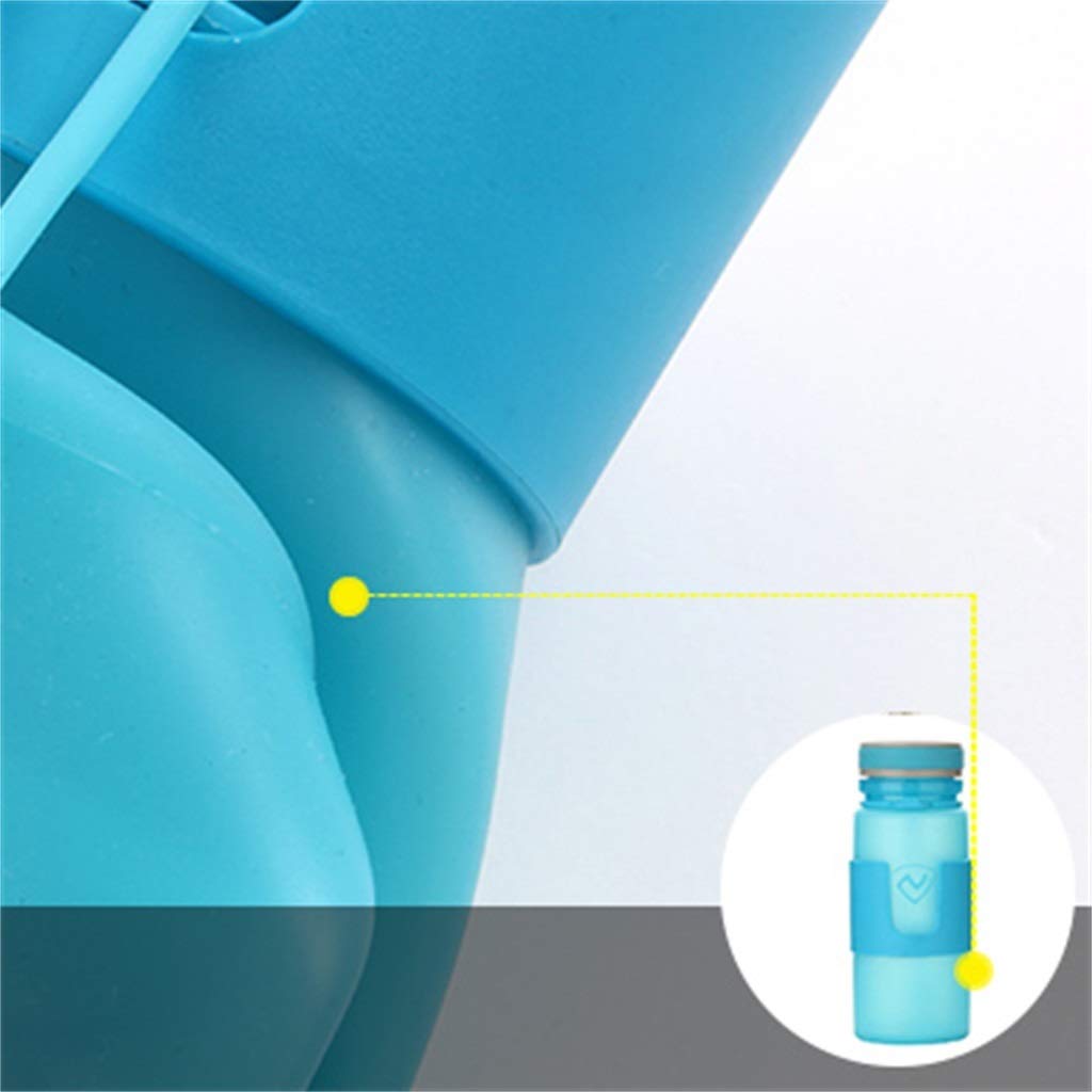 Faltbare Wasserflasche, Verschleißfest 350ml Freizeit Im Freien Klein Und Handlich (3 Farben)