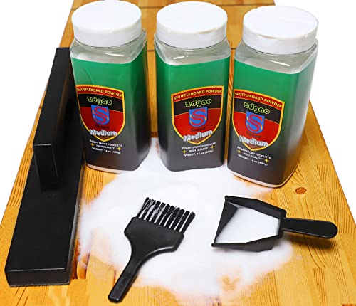 Ydds Shuffleboard Sand With Shuffleboard Brush - Shuffleboard Wax Set For Shuffleboard Table + Shuffleboard Brush + Mini Dustpan And Brush #TOP6