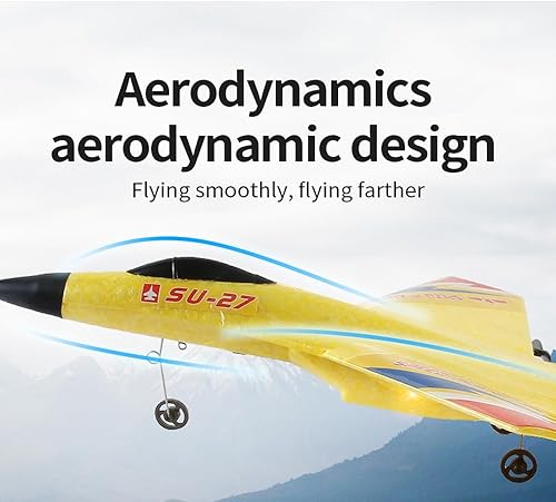 Miniatura 6 de Avión RC, avión F-35, aviones planeadores de control remoto, aviones planeadores de control remoto de 2 canales de 2.4 GHZ, avión RC fácil de volar