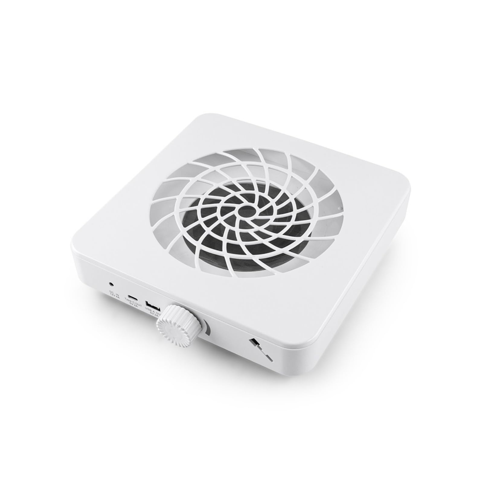 Motore Brushless Potente 48W Forte Aspirazione Collettore di Polveri for Unghie Aspirapolvere 3500RPM Una la Strumenti for Salone for La Pulizia Per il soggiorno o a casa(White)