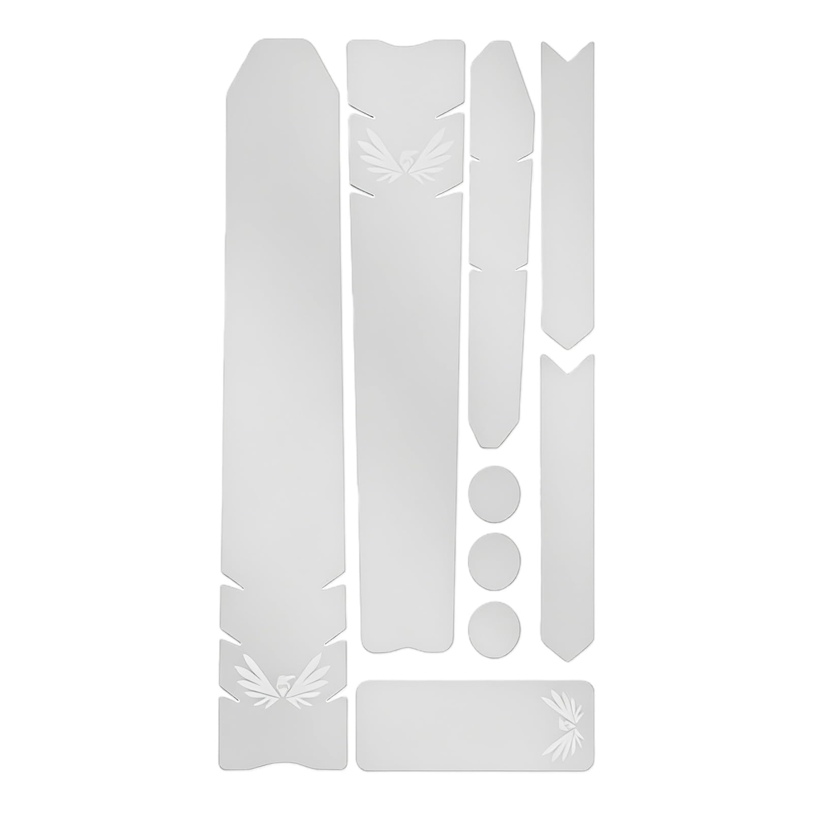 Bicycles Tube Protectors Auto Adhesive Tape for Shocked Absorption and Scratch on Bike Frame Clear Bike Frame Protectors Tape