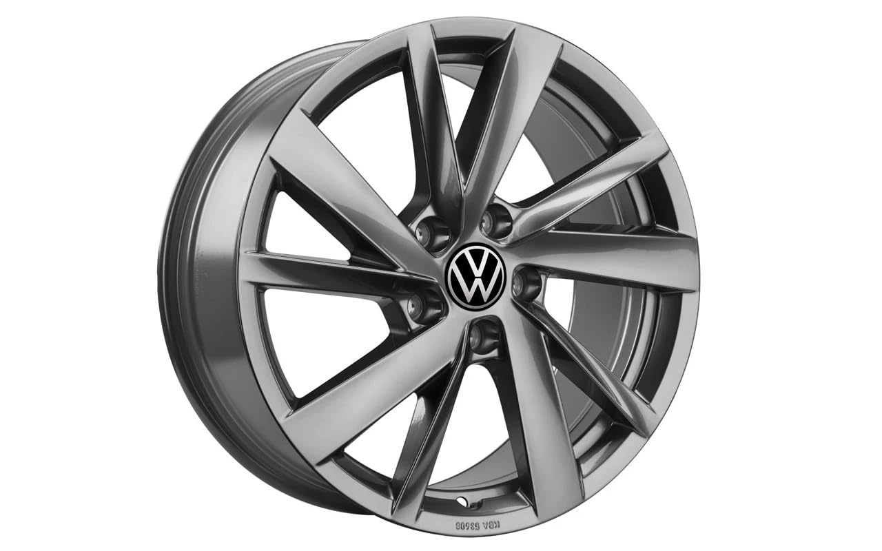 Volkswagen Passat B8/B9 Cerchio in Lega Leggera, Alluminio/Magnesio/Silicio, Adamantium Dark, 7,5J x 17, Invernale, PCD 5x112mm, ET 41mm