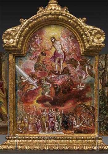 Arte de pared El Greco elimina paredes vacías en sala de estar