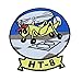 HT-8 Grasshoppers Patch â€“ with Hook and Loop
