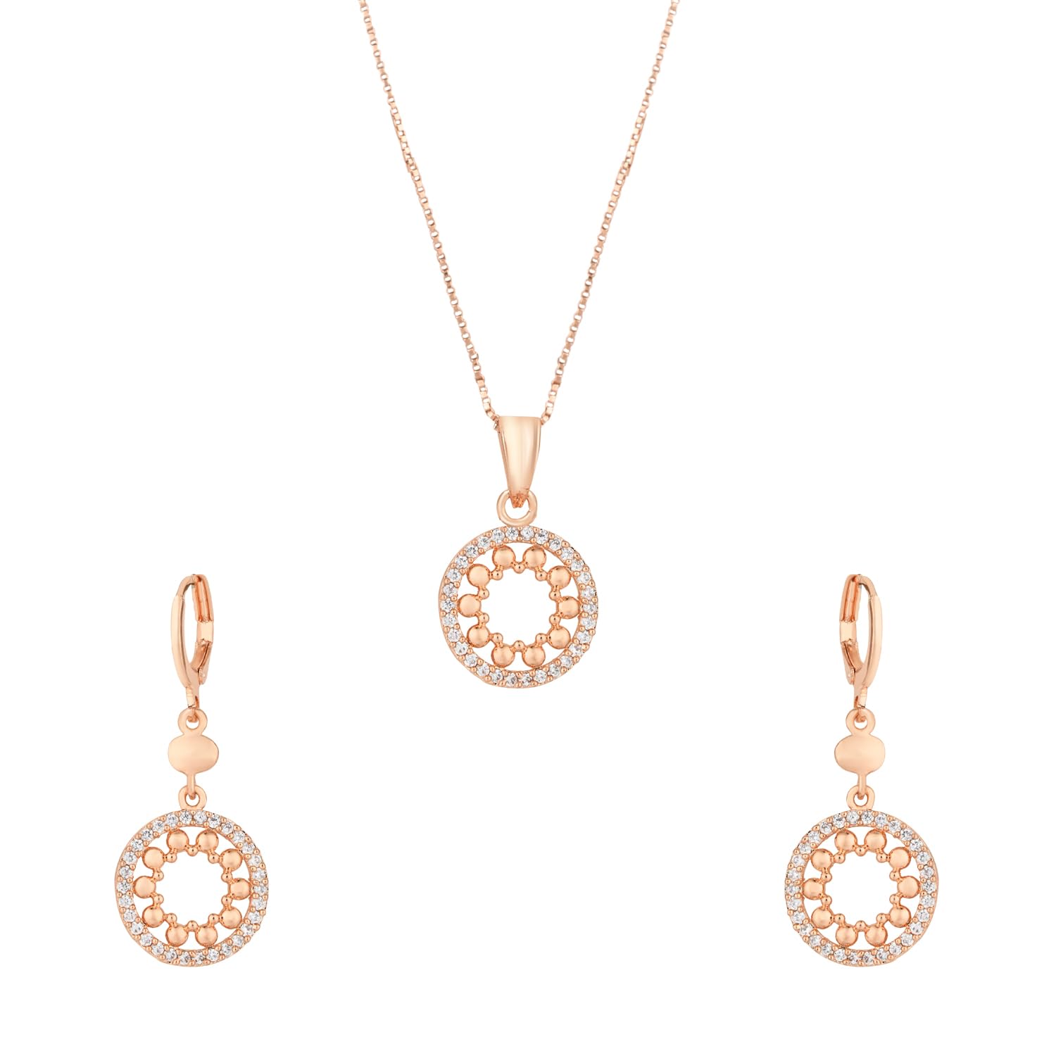 See full amazon price history chart for I Jewels Rose Gold Plated CZ American Diamond Chain Pendent Necklace & Earrings Set for Women & Girls (CH56RG) I Jewels Rose Gold Plated CZ American Diamond Chain Pendent Necklace & Earrings Set for Women & Girls (CH56RG) (B0CVH68BFW) Amazon Price History, Amazon Price Tracker