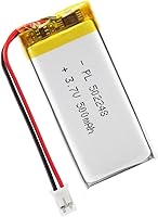 Vista 55 de 802030 Batería Lipo de 3.7V 400mAh 802030 Juego de Batería de Polímero de Litio Recargable con Conector JST PH2.0mm para Dispositivo Electrónico