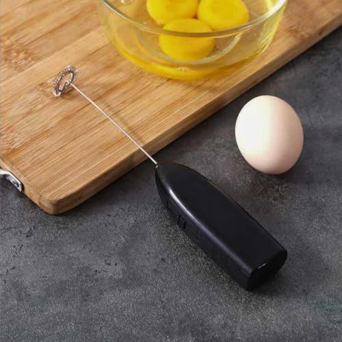 Mini Mixer Portátil Misturador de Bebidas Café Ovos Leite Multiuso a Pilha Café Cremoso Omeletes Ovo