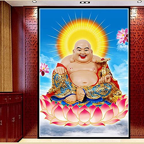 Peinture Diamant 5D Bouddha 70x120cm grand format pour broderie cristal