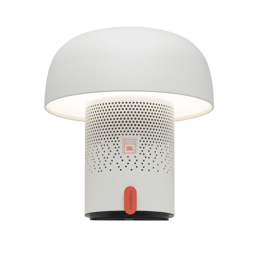 Kooduu Sensa Play Bluetooth Speaker Light, White Standard