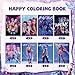 Demon Hunters Birthday Party Supplies, 24PCS Coloring Books for Kpop Birthday Party Gifts, Goodie Bag Stuffers, Classroom Rewards, Decorations, 8 Styles