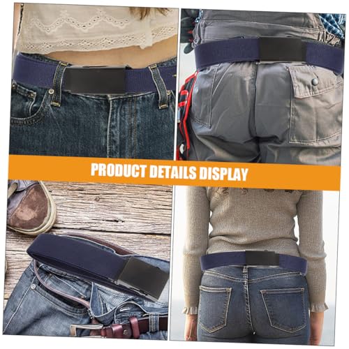 Men's Outdoor Utility Belt Breathable Canvas Hiking Belt Adjustable Waistband Camping Mountaineering3