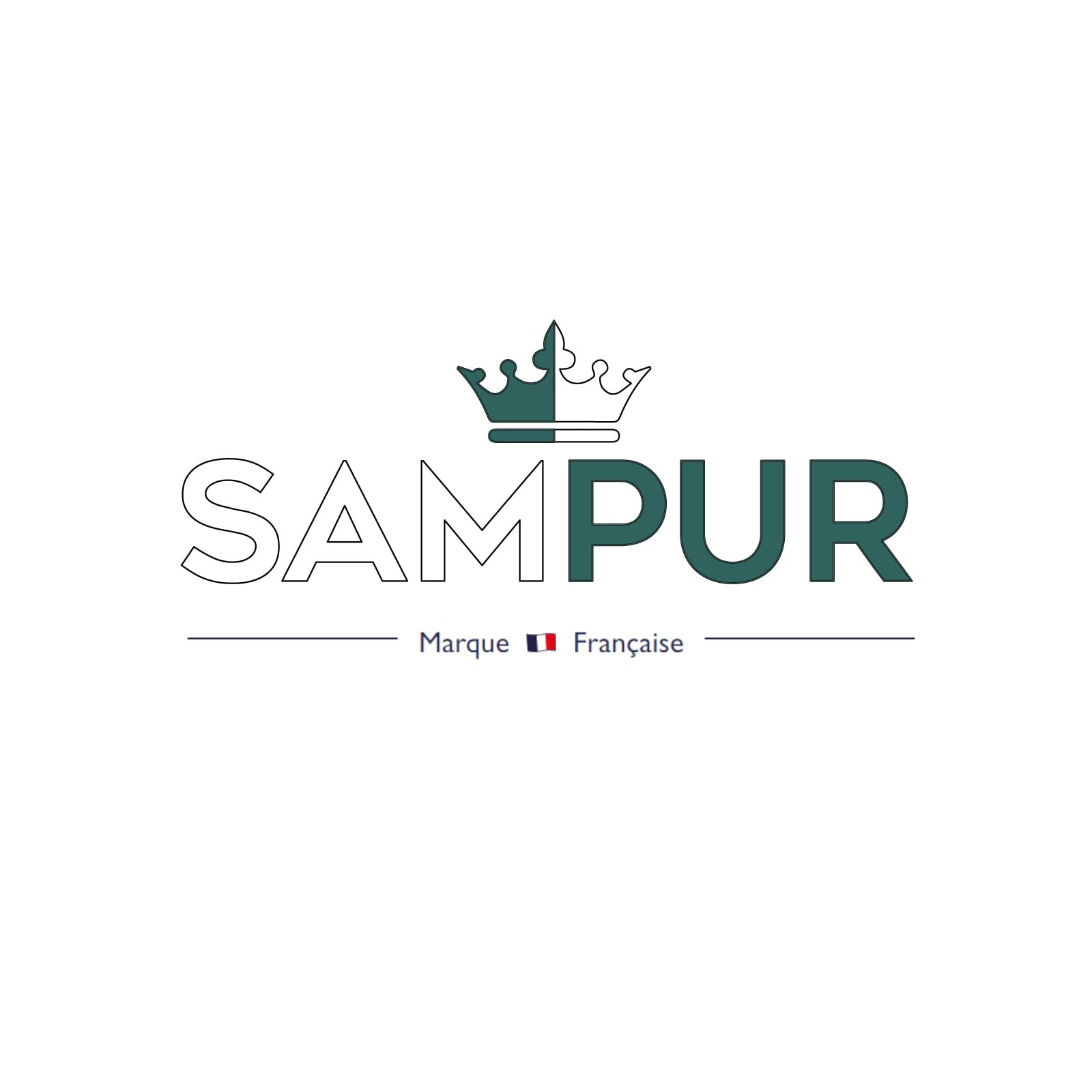 SAMPUR - Sommier Morpholattes | 140 x 190cm | 7 Pieds Inclus | Gris | 25 cm de Hauteur | Cadre métal laqué epoxy | Lattes Extra Larges | 5 Zones de Soutien
