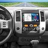 Double Din Car Stereo for Nissan Frontier 2010-2021 with Wireless CarPlay and Android Auto, 7 Inch IPS Touchscreen Android 14 Car Radio Support Bluetooth WiFi GPS SWC FM RDS Mirror Link Backup Camera