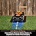 LawnMaster OcuMow™ VBRM701YAMIDR Perimeter Wire Free Robot Lawn Mower Cuts 1/6 Acre Optical Navigation,Obstacle Avoidance Auto-Charging Station, No Go Function, WiFi & Bluetooth Connection APP Control