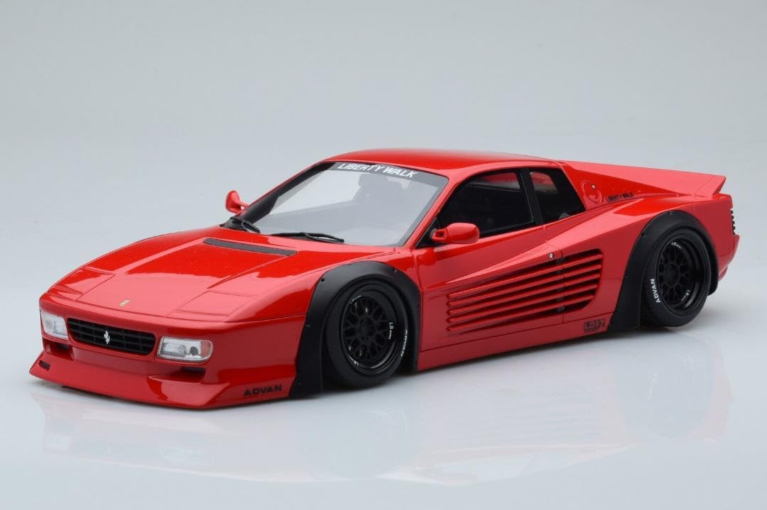 Amazon.co.jp: 1 18 フェラーリ 512TR LBWK レッド Liberty Walk 