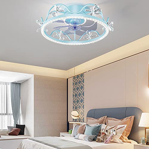 Ventilateur de plafond 3 vitesses avec plafonnier LED 96W