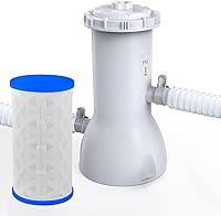 Vista 2 de Paquete de 6 cartuchos de filtro de piscina tipo A, C o III, accesorios para piscinas por encima de Gound, filtros de piscina tipo A/C, kit