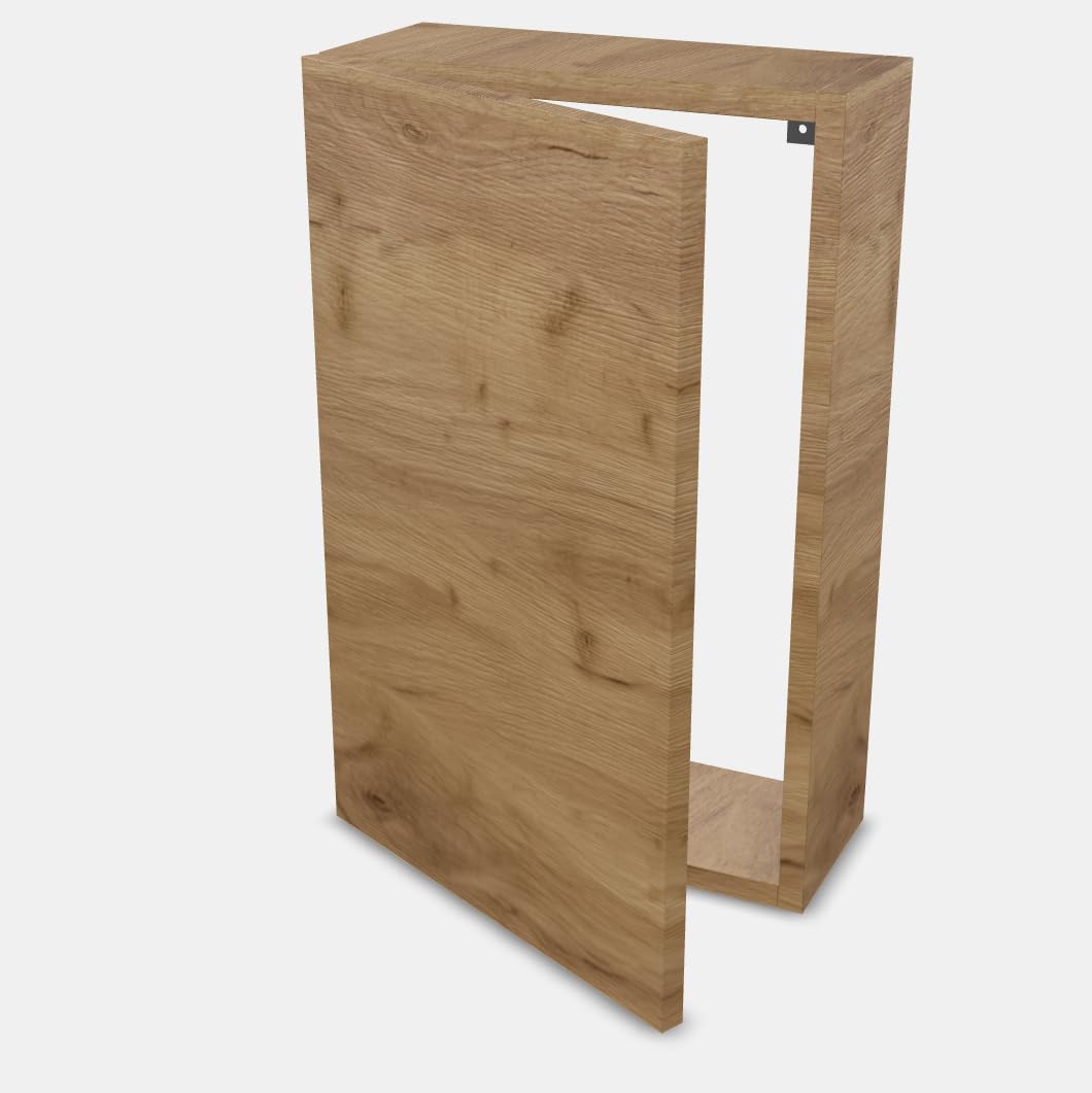 Cache Tableau électrique, Coffret électrique, Cache Compteur électrique, Coffret d'habillage Tableau électrique (Grand, Bois)