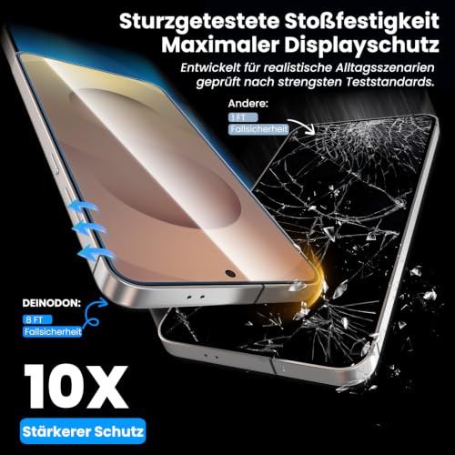 DEIN0DON Panzerglas für Samsung Galaxy S25 Ultra Auto-Montage Blasenfrei – Ansicht 5