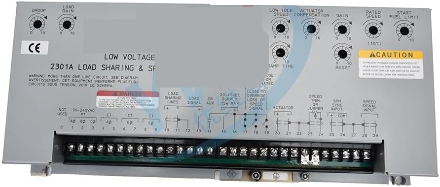 2301A 9907-018 Speed Governor Controller Panel For Engine Generator(9907-018 original)