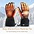 AGPTEK Heated Gloves for Men Women, 7.4V Fast Heat Rechargeable Winter Glove with Battery Indicator &Touchscreen, Waterproof Hand Warming for Skiing, Hiking, Camping, Fishing, Motorcycle, L
