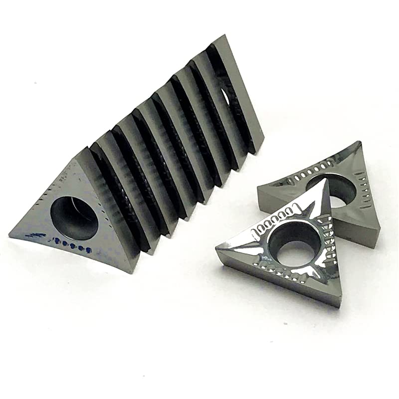 Insertos TCGT16T308 AK H01 para Torneado Interno CNC 10 piezas miniatura 3