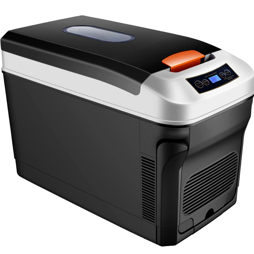 Mini Frigorifero per Auto, Frigorifero Portatile con congelatore da 35 Litri, Frigorifero Compatto per refrigerazione Dual-Core 12V / 24V / 220-240 V, per Auto, Camion, casa