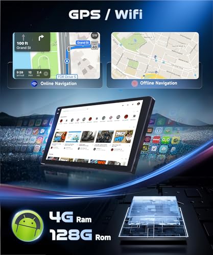 Autoradio Nissan Navara 2006-2014 tactile 9" Android Auto RDS - 4