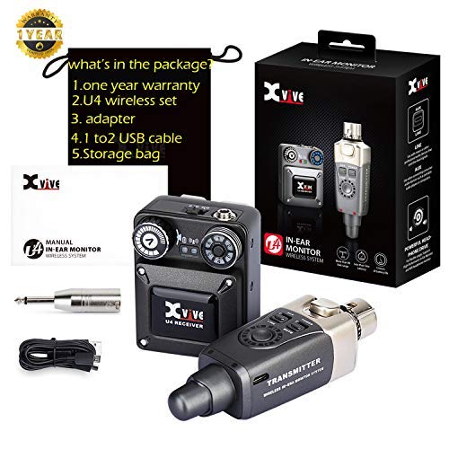 Xvive U4 Wireless In-Ear Monitor System - Image 4