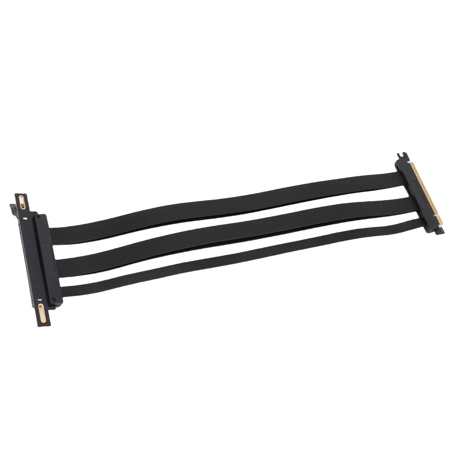 aqxreight aqxreight Kabel Nośny PCIe 5.0 X16 Ekranowany Pod Kątem 90 Stopni Przedłużacz GPU do Modeli i Serwerów RTX 4090, ITX Szybki Kabel PCI 5.0 X16 128 Gb/s Elastyczna Konstrukcja do Obudów