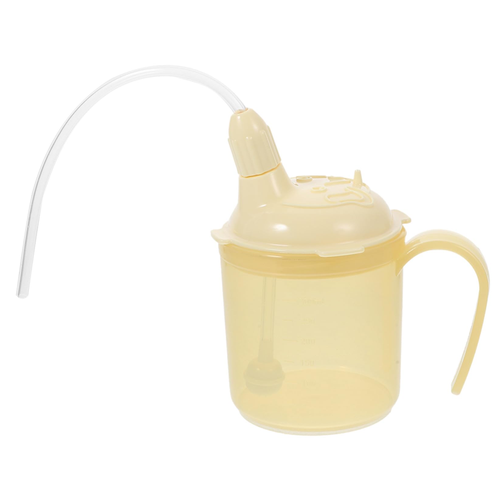 KOMBIUDA Elderly Disabled Feeding Cup Proof Unbreakable Drinking Mug for Seniors
