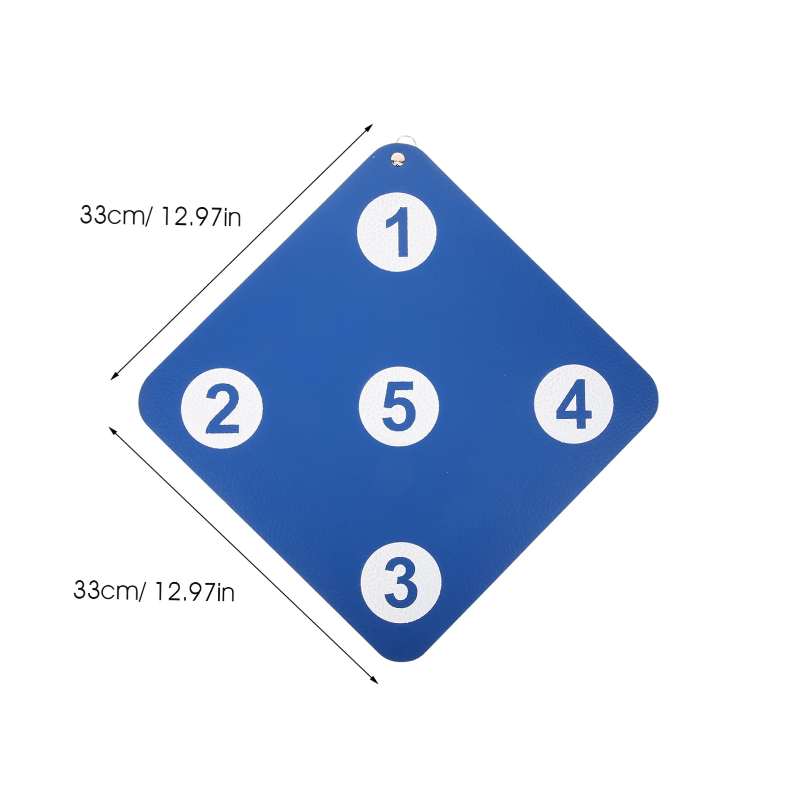 Kisangel Fencing Equipment Double-Sided Sword Target Sturdy Weatherproof for Indoor/Outdoor Training