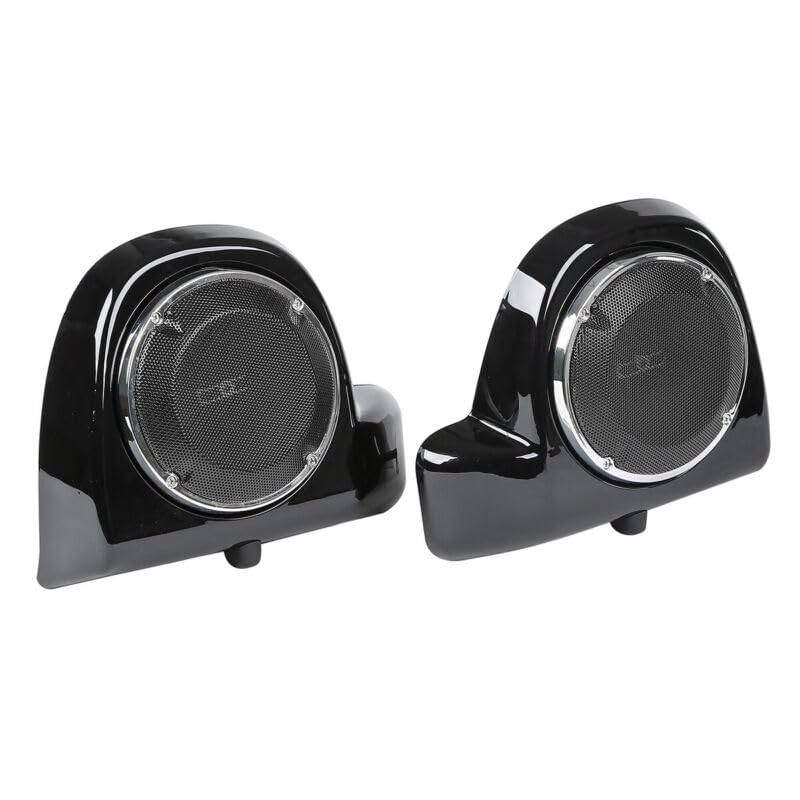 6.5" Lower Vented Fairing Speaker Pods Box Grills miniatura 4